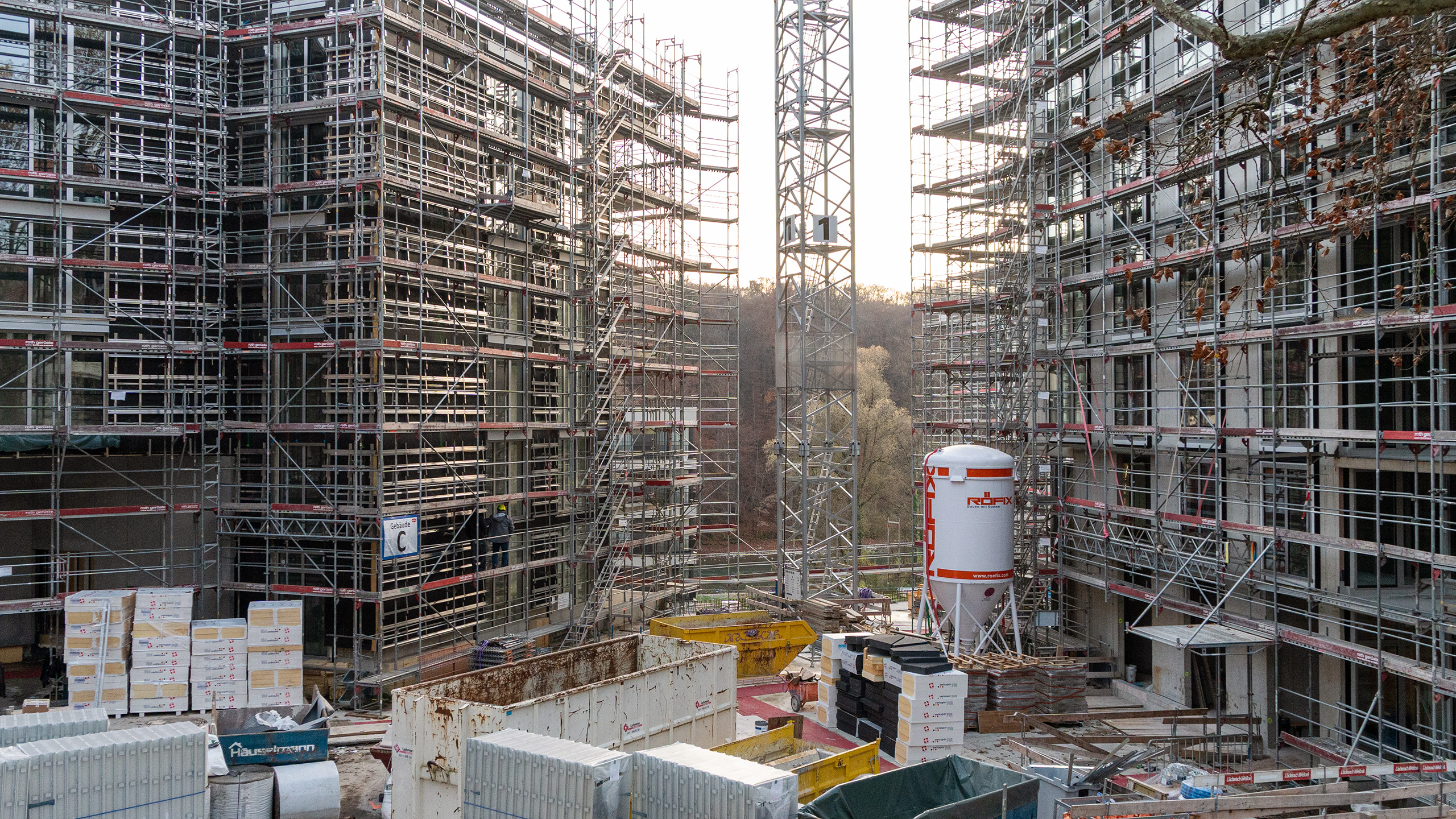 Aarerain, Baustelle, Fischer Architekten AG