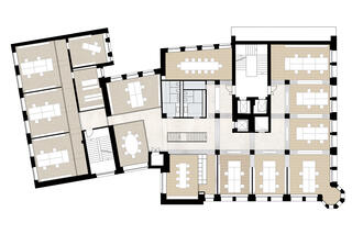 Materialisierungskonzept Stand Machbarkeitsstudie Uraniastrasse 9 Zürich | Fischer Architekten AG