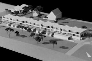 Modell Wohnüberbauung Spiracker, Gockhausen, Fischer Architekten AG Zürich