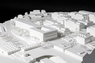 Wettbewerb Portal UZH, Ansicht, Universität Zürich, Irchel, Fischer Architekten AG