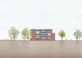 Ziegeleiplatz Dättnau, Ansicht, Fischer Architekten AG