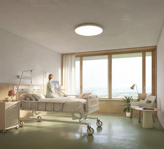 Luzerner Kantonsspital Sursee, Fischer Architekten AG, Visualisierung Zimmer