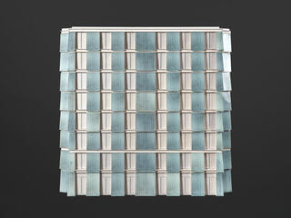 1. Preis, Wohnsiedlung Worblaufen, Ittigen, Modellbild des Grundrisses mit Möblierung, Fischer Architekten AG, Zürich