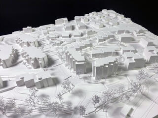 Alte Landstrasse Kloten, Modell, Fischer Architekten AG